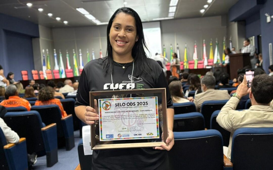 Cufa Sergipe é premiada com o Selo ODS 2025 pelo quarto ano consecutivo