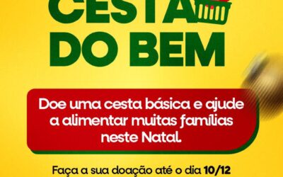 CUFA Sergipe realiza campanha “Cesta do Bem” que vai até 10 de dezembro