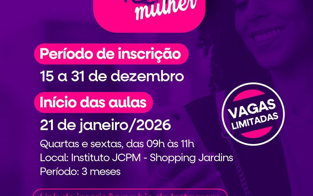 CUFA Sergipe lança 2ª edição do Perifa Tech Mulher em parceria com o Instituto JCPM e amplia oportunidades para mulheres na tecnologia