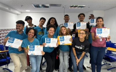 Aula prática e apresentação de projetos finais marcam conclusão da primeira turma do curso Social Media