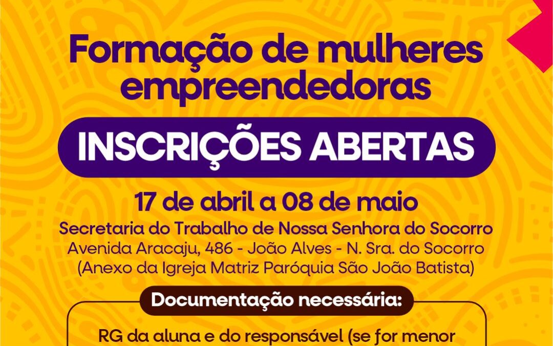 CUFA Sergipe abre inscrições para formação gratuita com vagas afirmativas voltada a mulheres negras empreendedoras